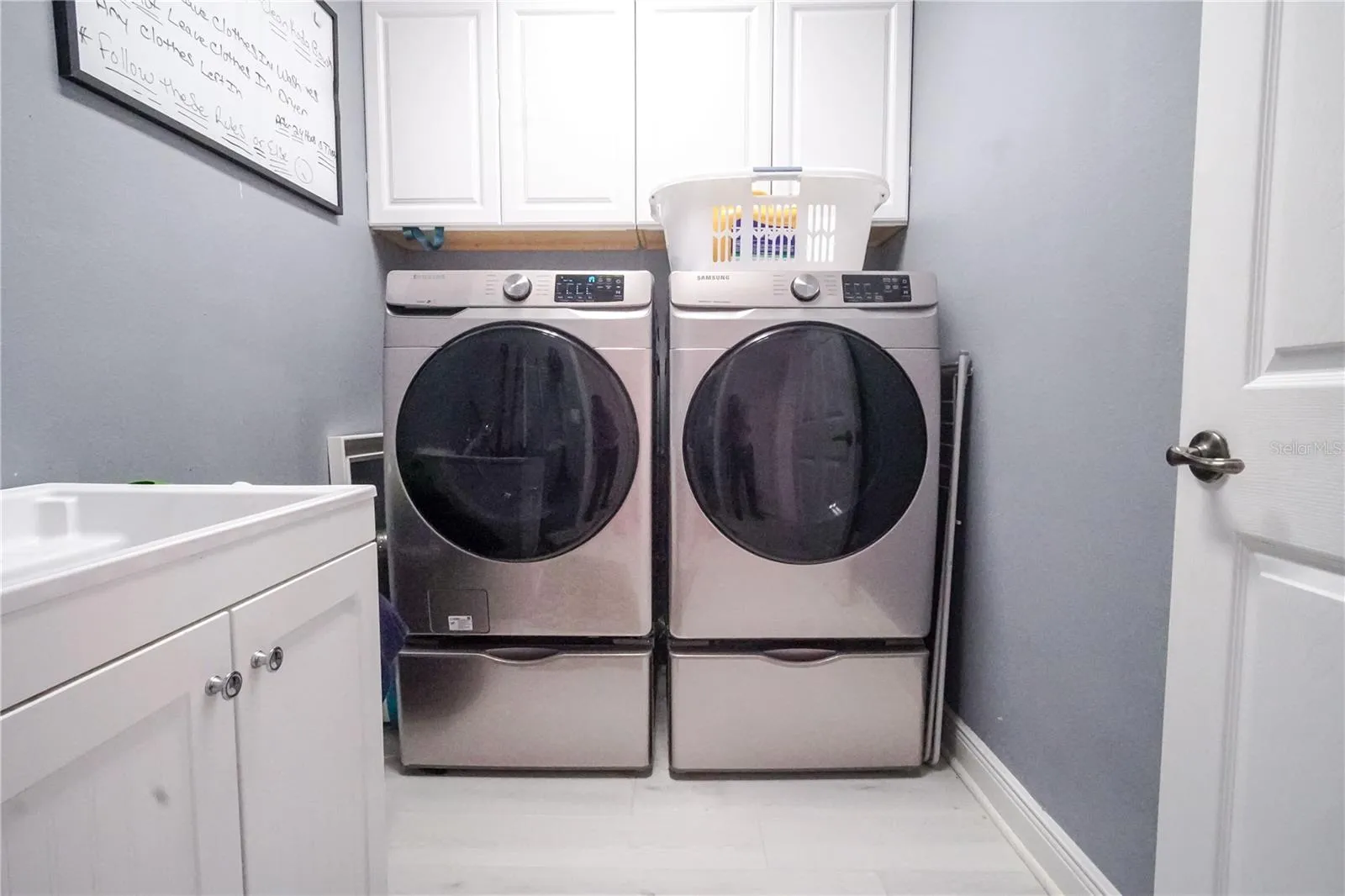 Laundry first floor