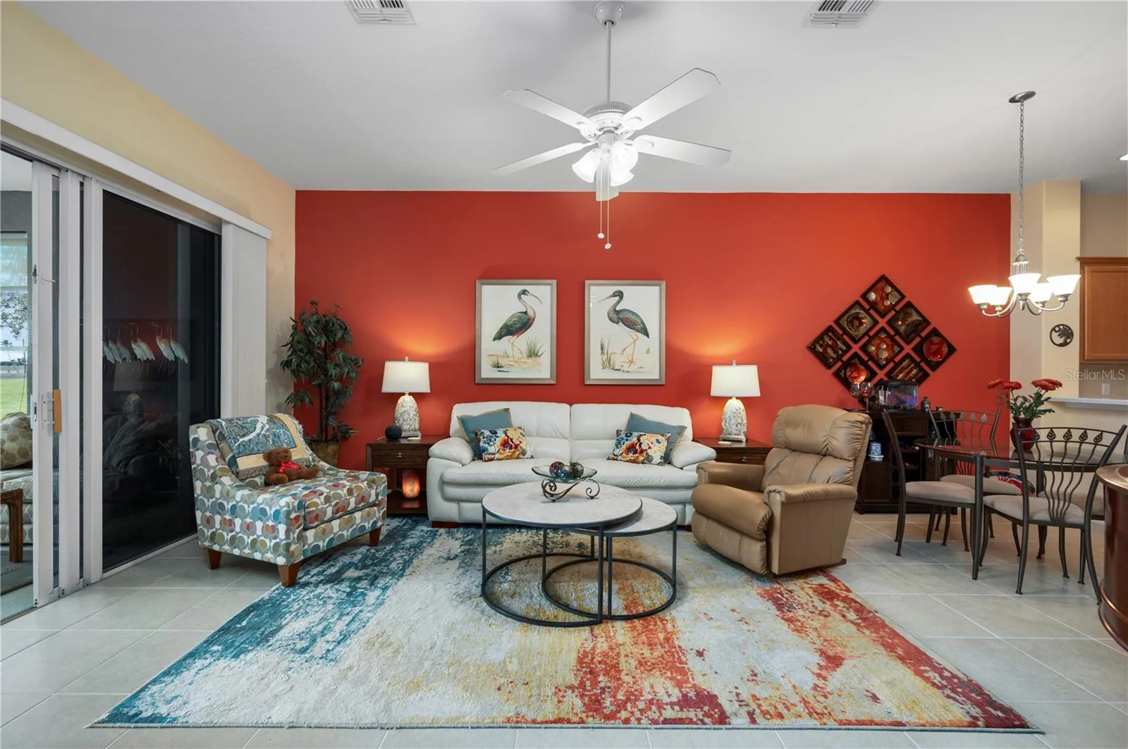 Spacious living area