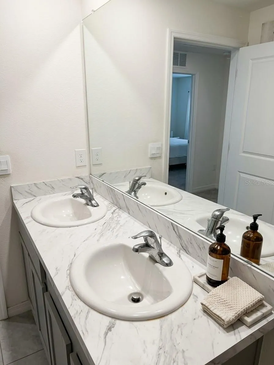 Primary bath vanity