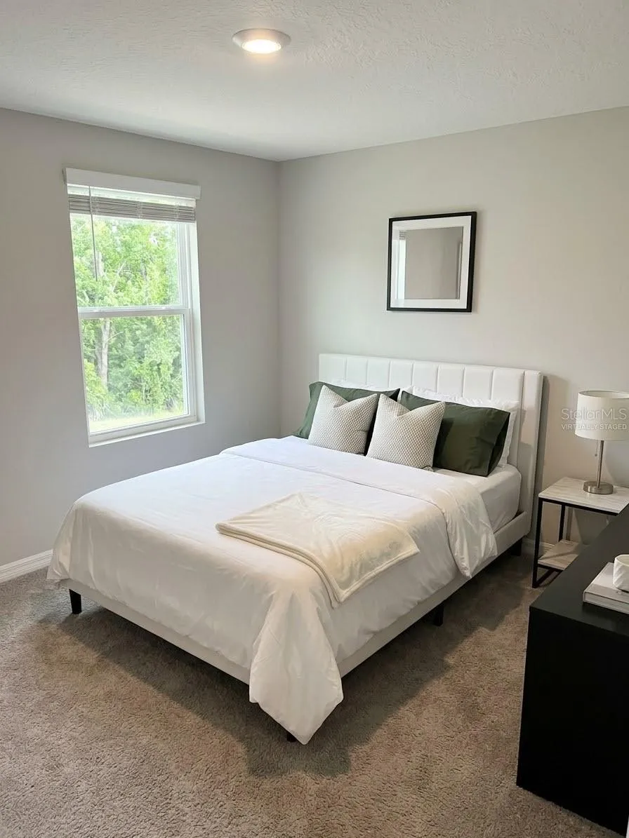 virtually staged third bedroom