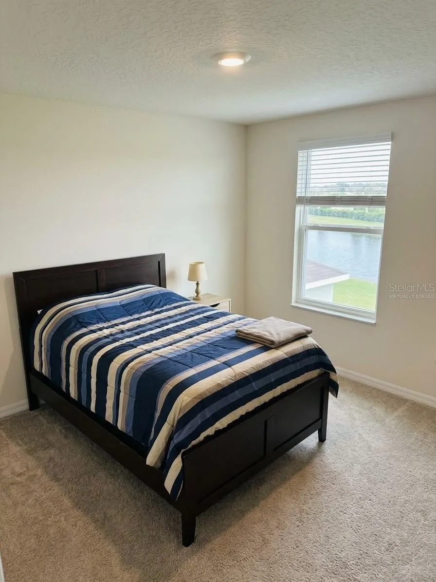 virtually staged fourth bedroom