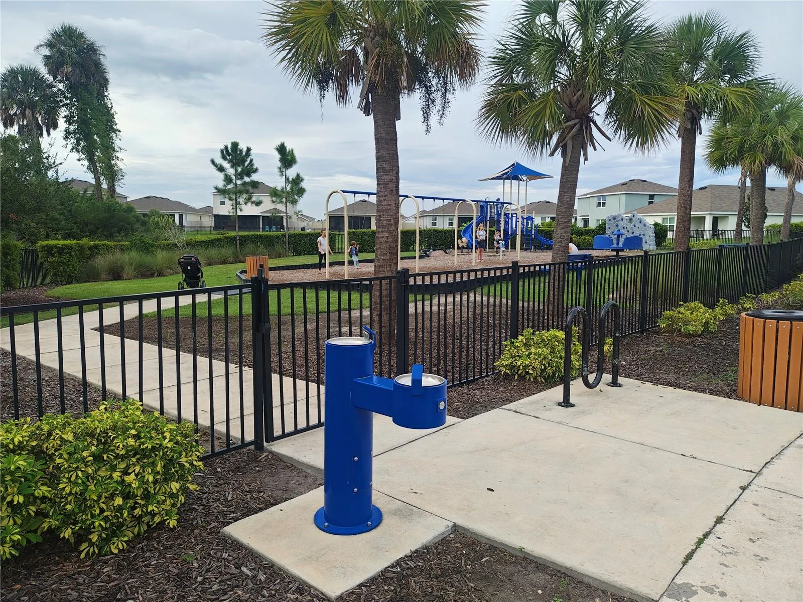 Neighborhood playground and recreation area