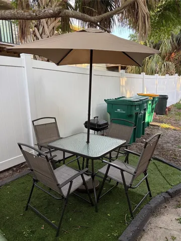 Outdoor Grilling area and patio