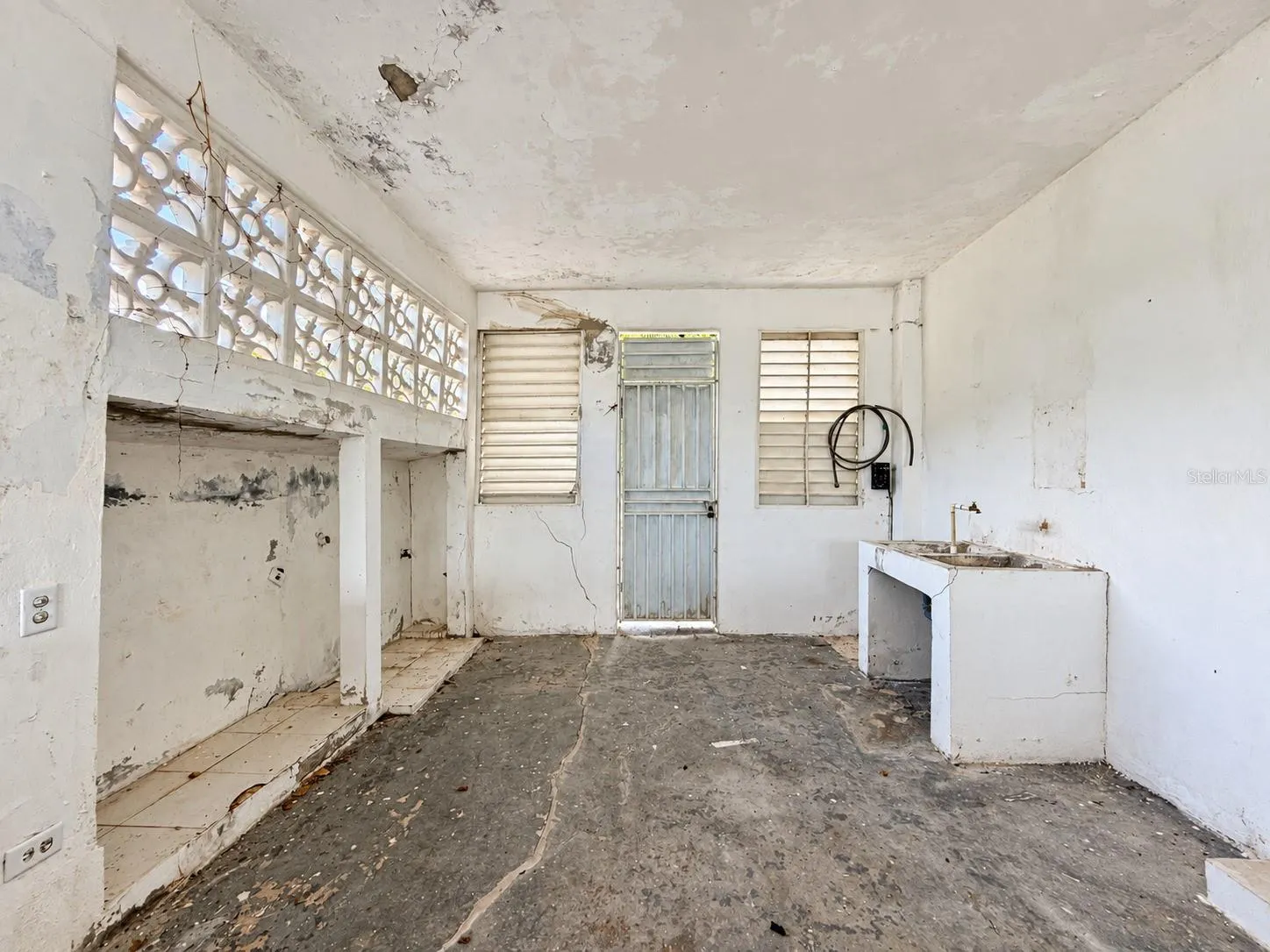 laundry area