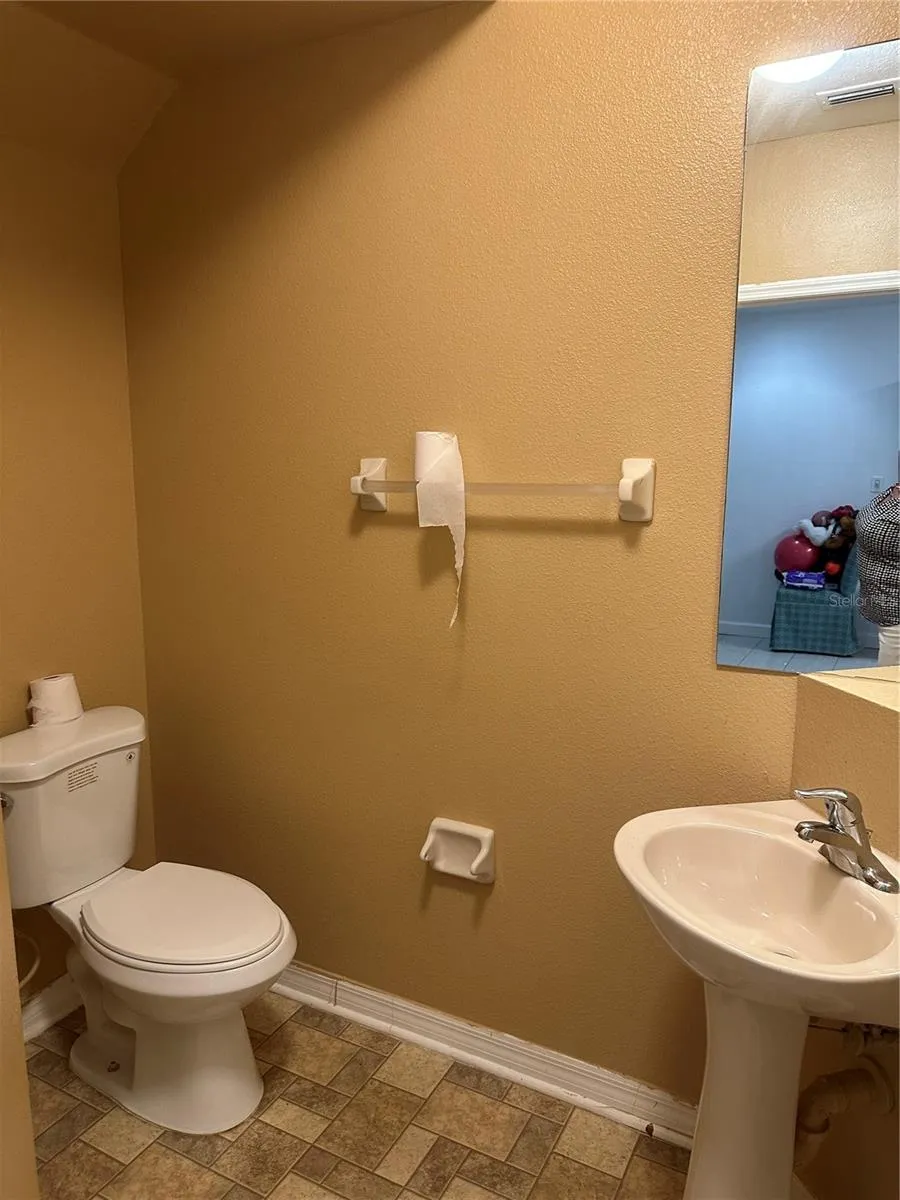 Downstairs half Bath