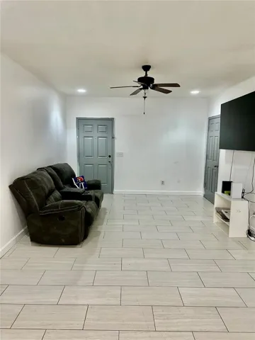 Looking at front door