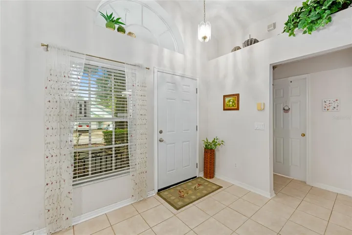 Entrance with view of hallway to bedrooms 2 and 3