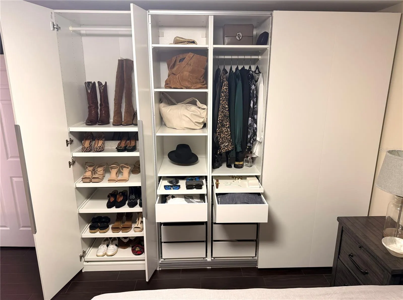 Master Bed Custom wardrobe