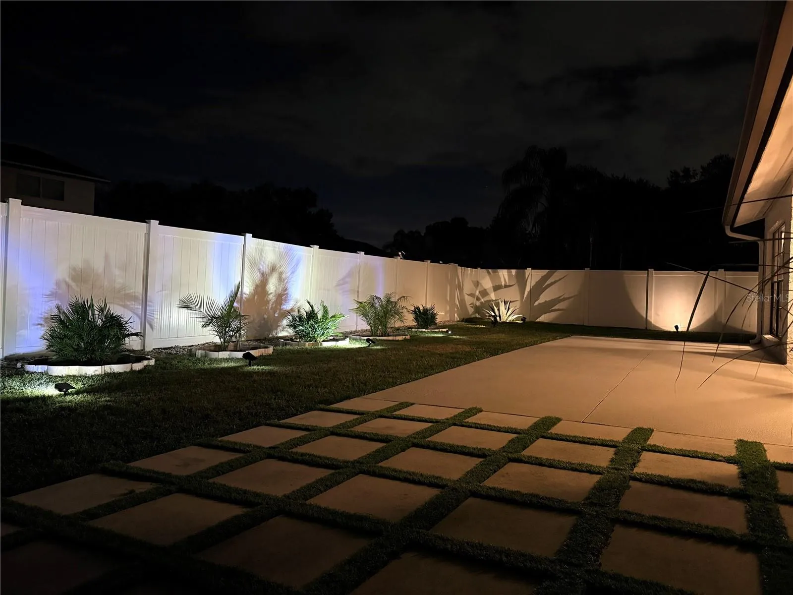 Backyard (Night shot)