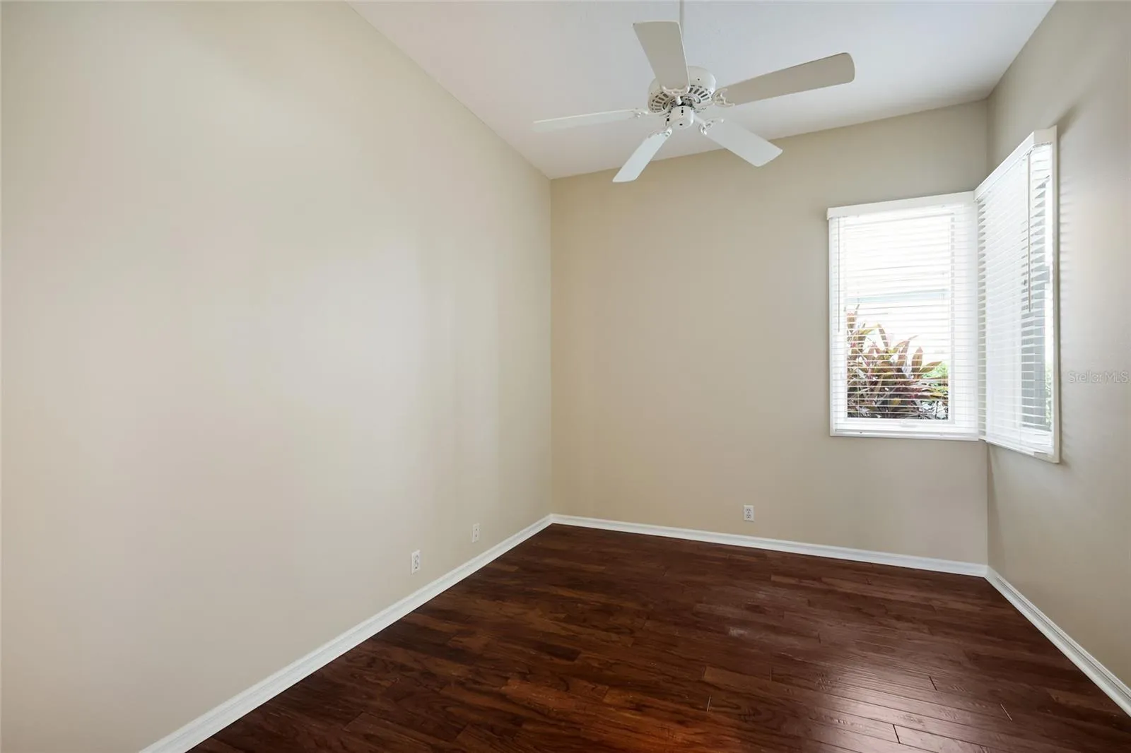 Private Den with solid pocket door