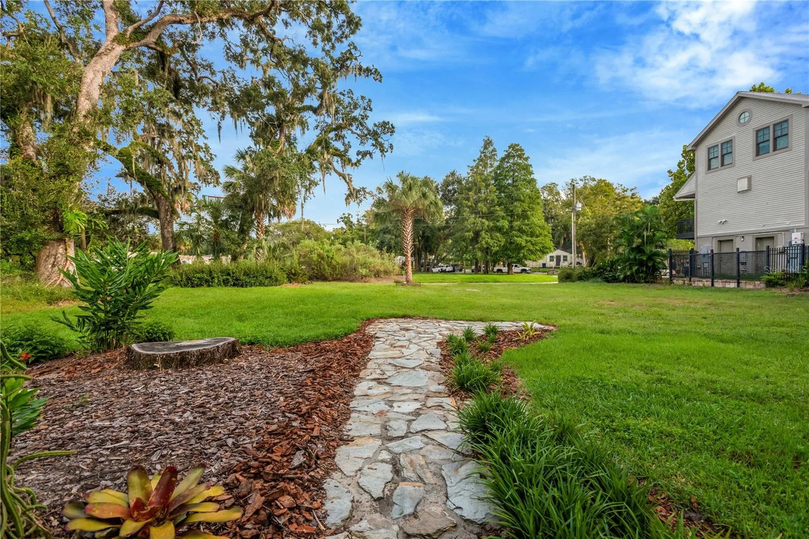Cobblestone Pathway