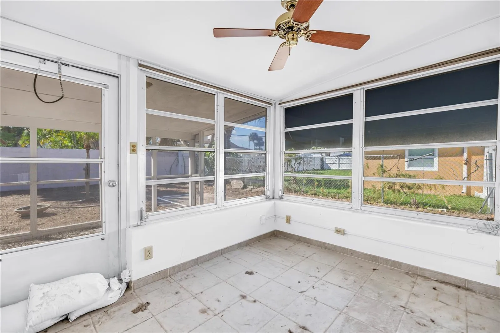 Sunroom off of the dining room