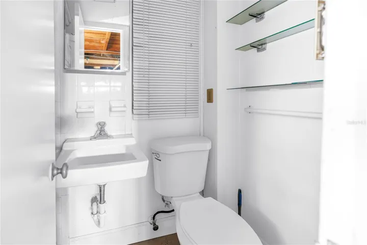 Bathroom #2 accessed through garage