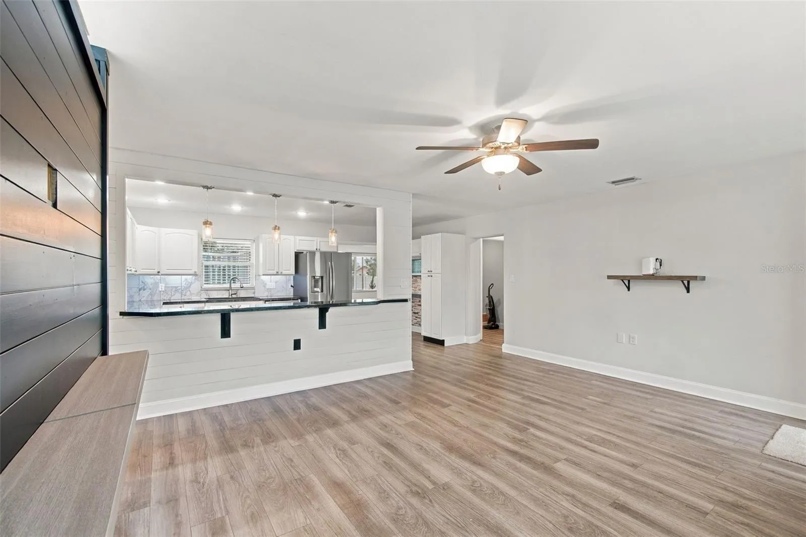 Living Room to Kitchen to Dining Room