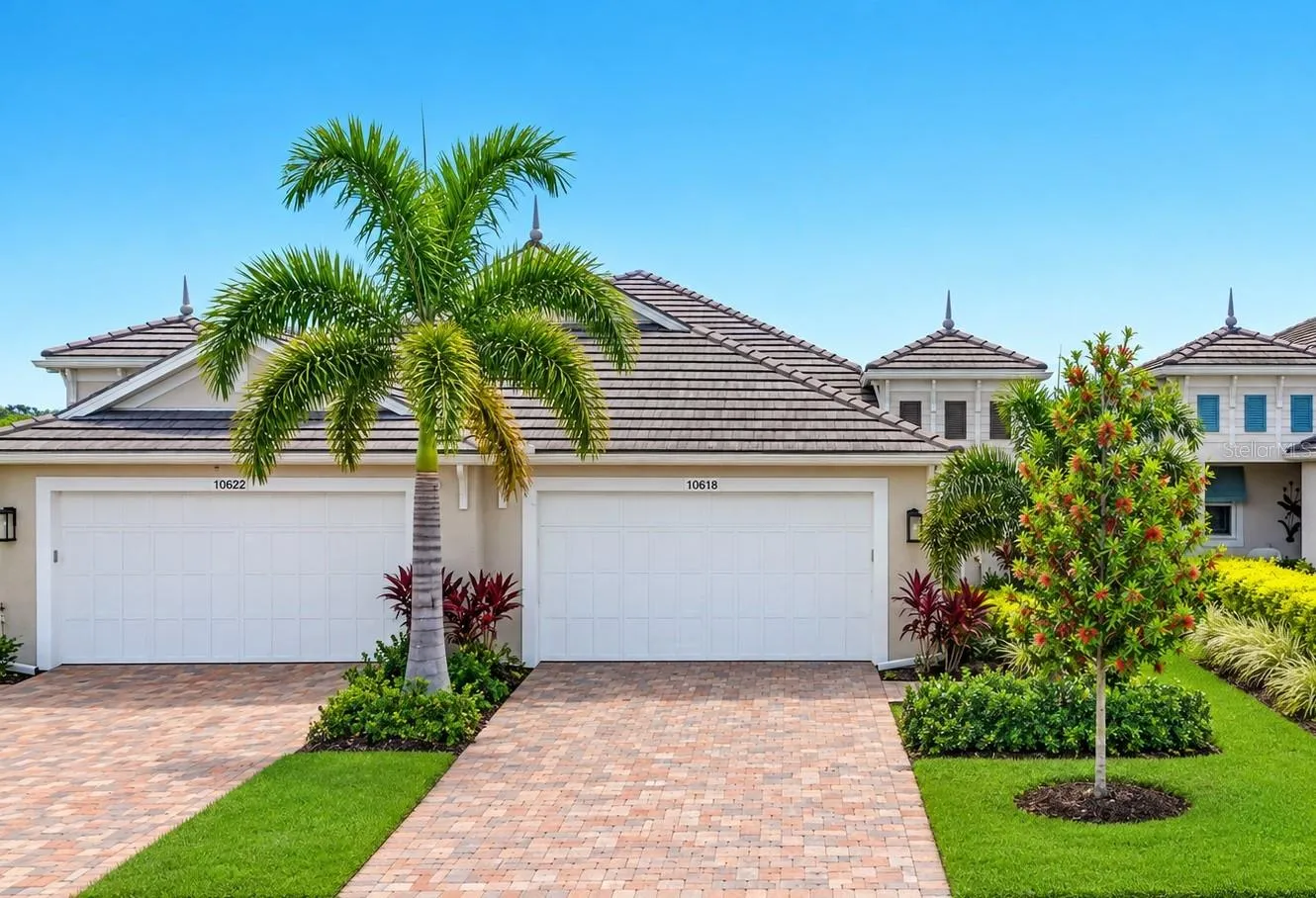Medallion Home's beautiful villa with golf course views
