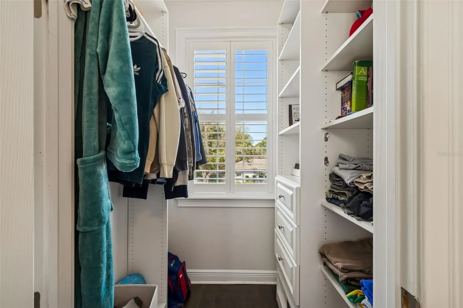 Closets are very spacious