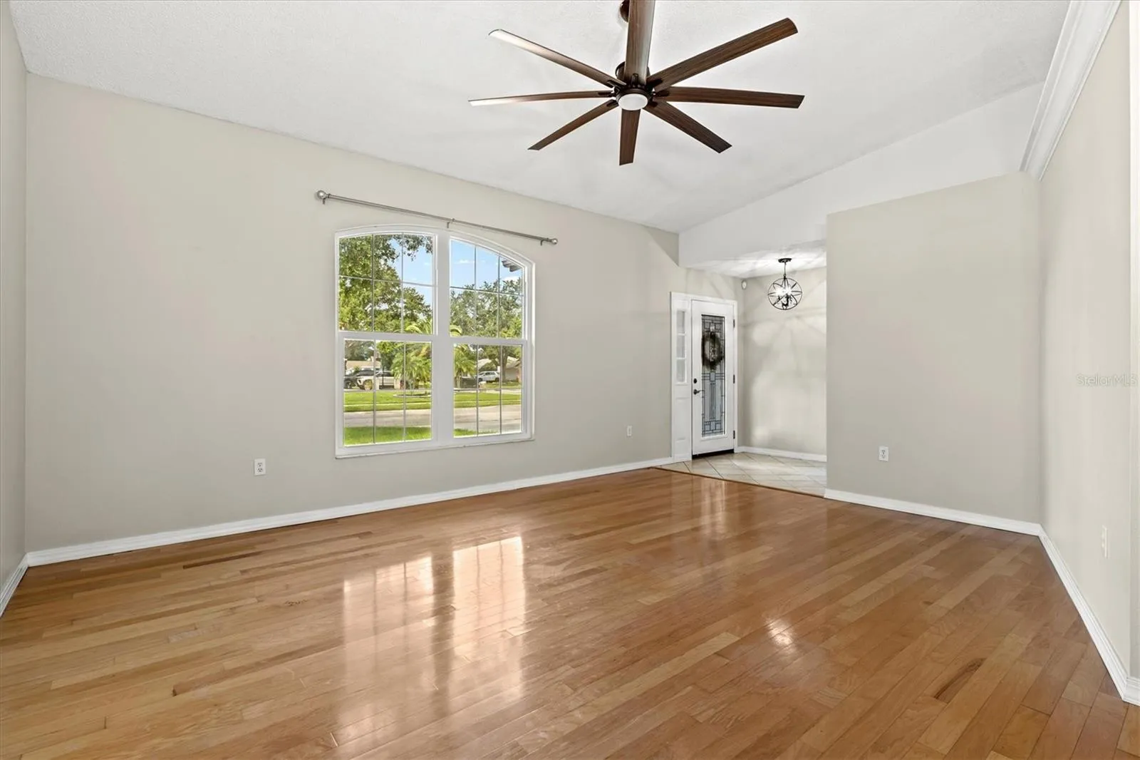 Living and dining rooms
