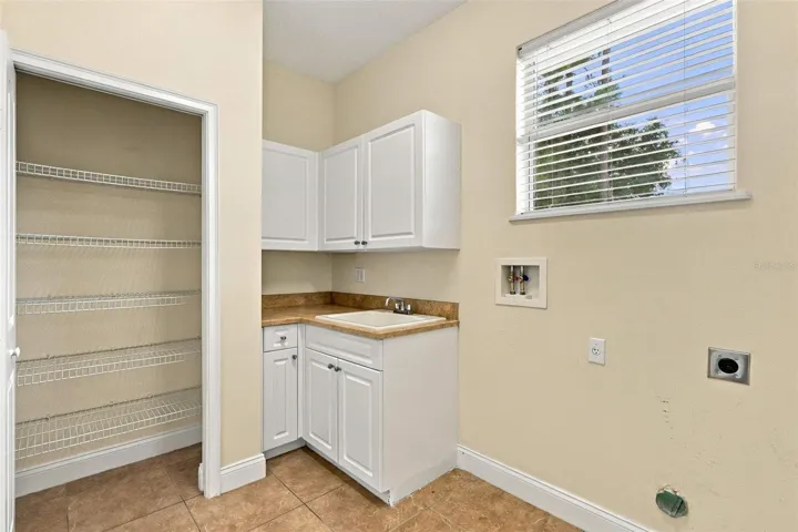 Inside laundry Room
