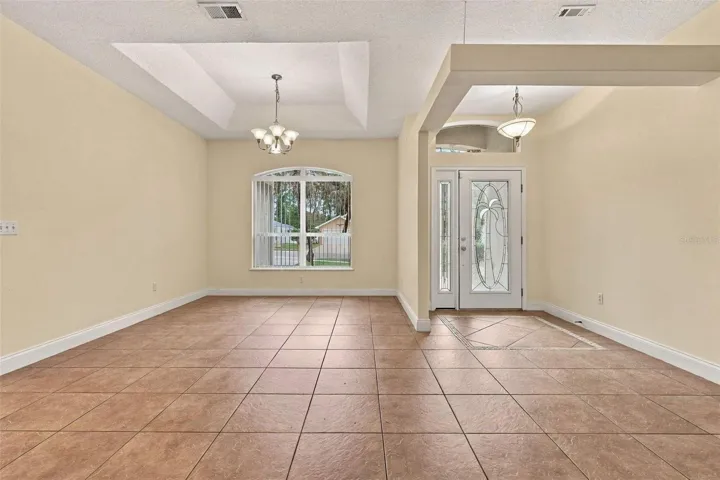 Dinning room and Front Door