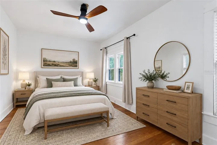 Virtually staged image. Bedroom 3.