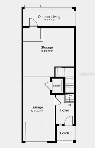 Lower Level Floor Plan - Additional Highlights Include: open stair railing with oak treads, window treatments, and all appliances included