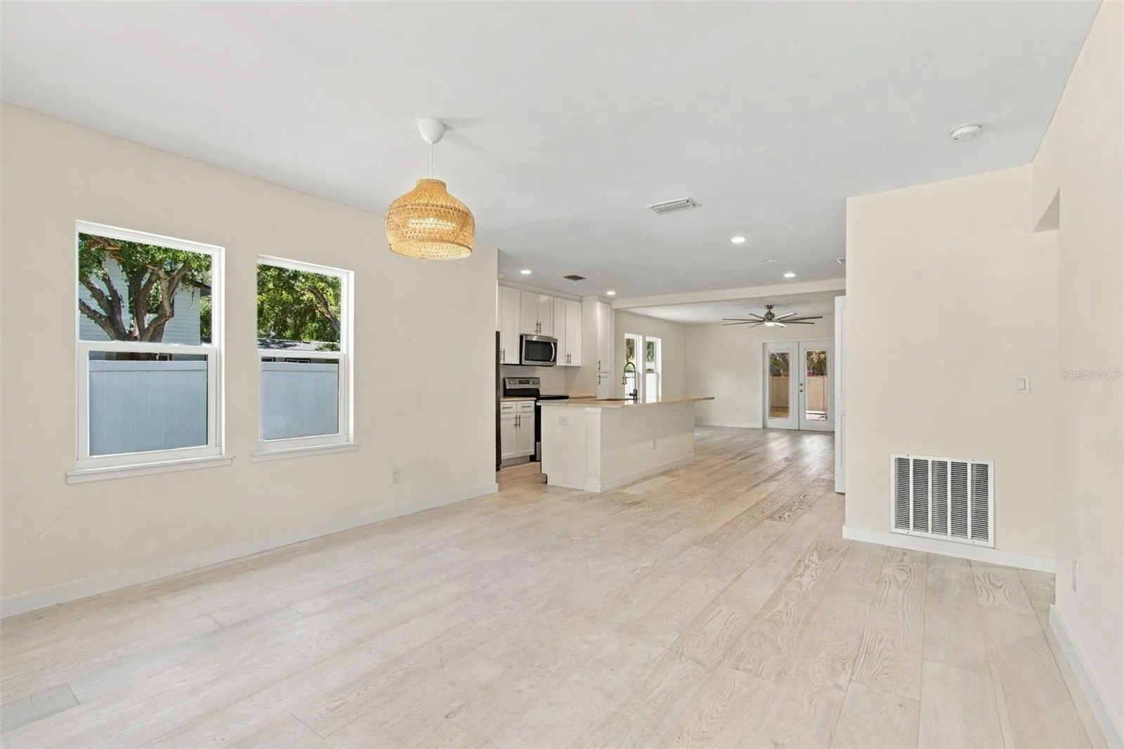 Dining room at entrance of home.