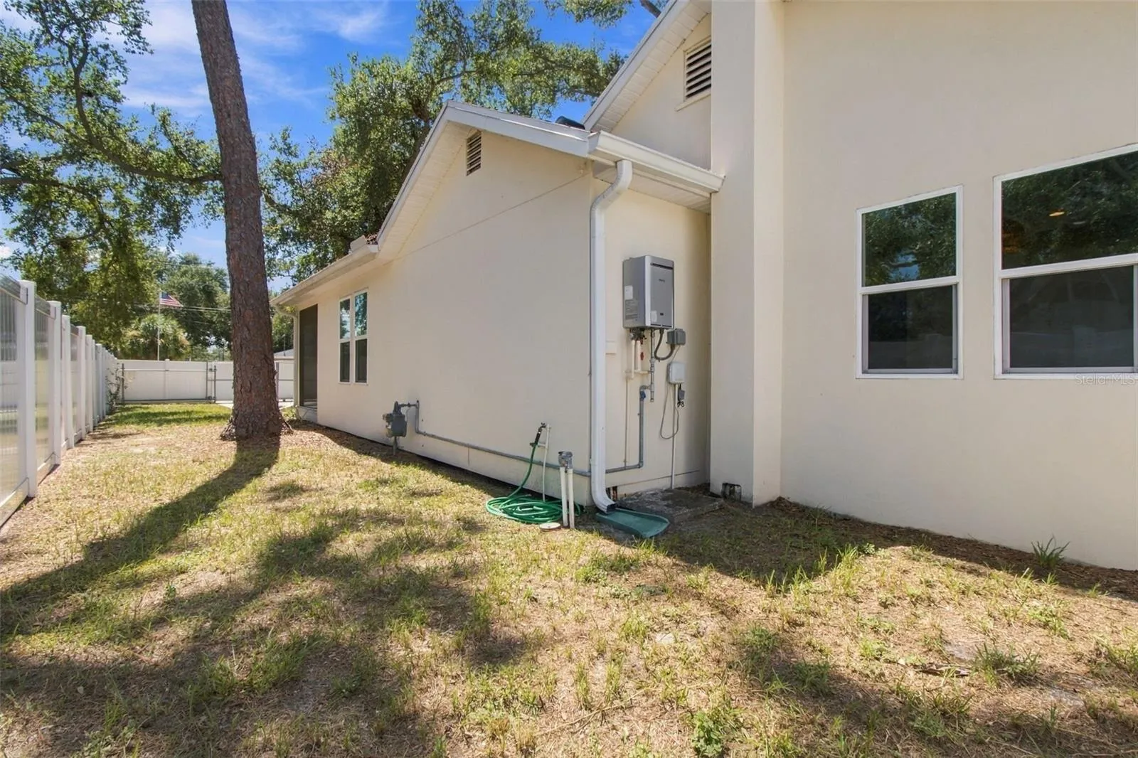View of east side of home