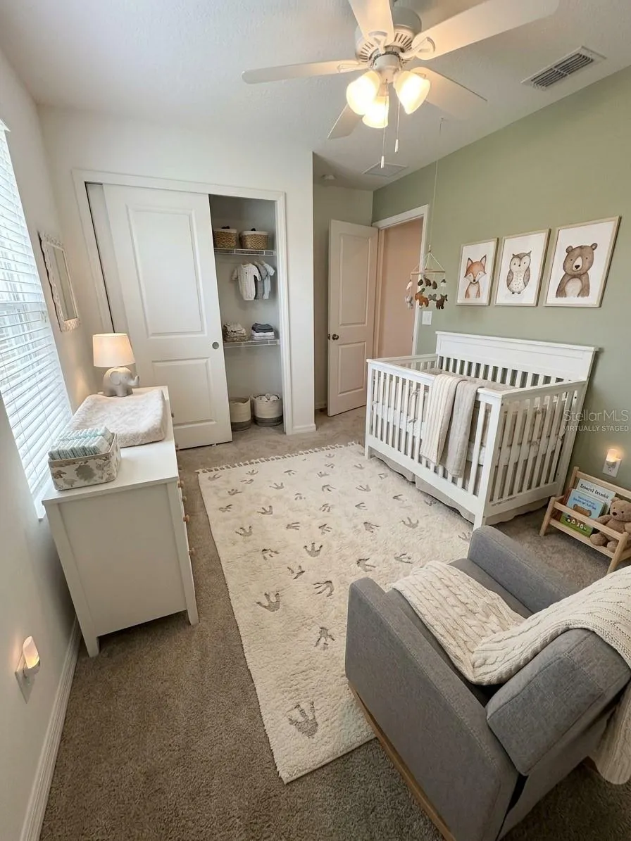 Virtually Staged Bedroom # 1