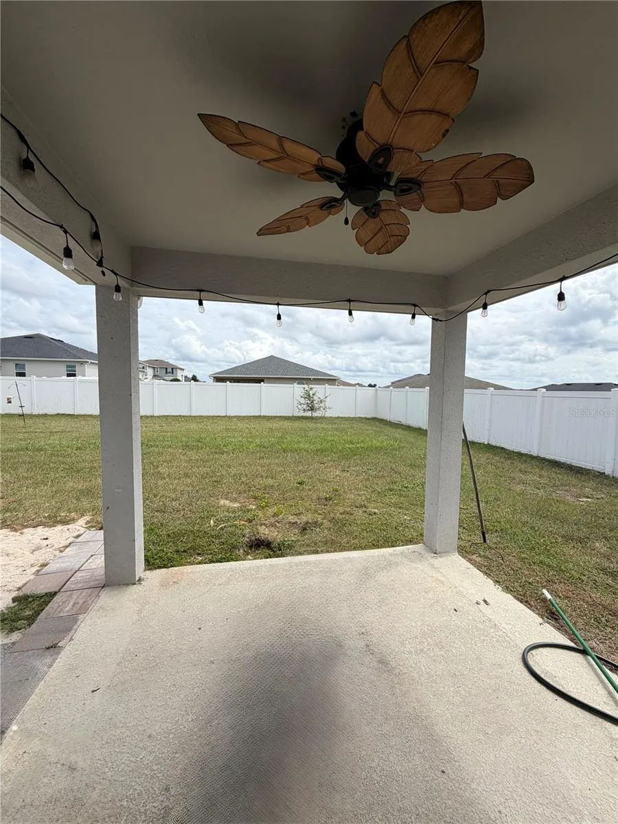 Covered lanai