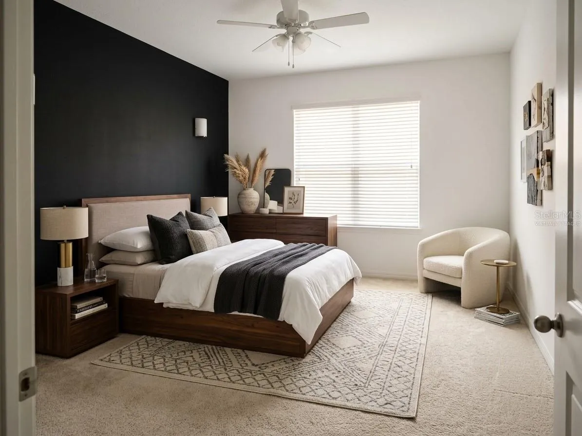 Virtually Staged Principal Room