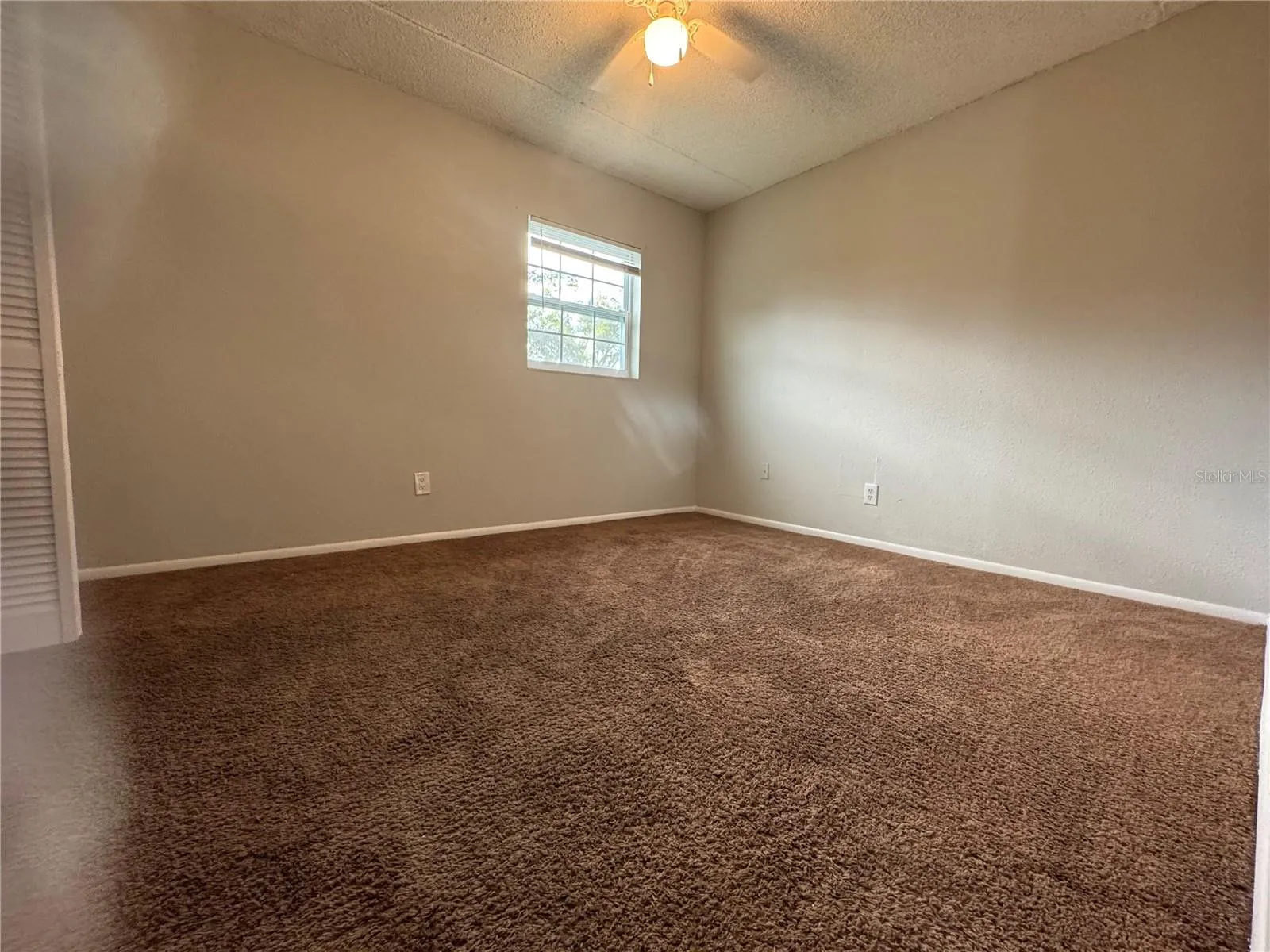 FROM GUEST BEDROOM HALL DOOR TO WINDOW WALL