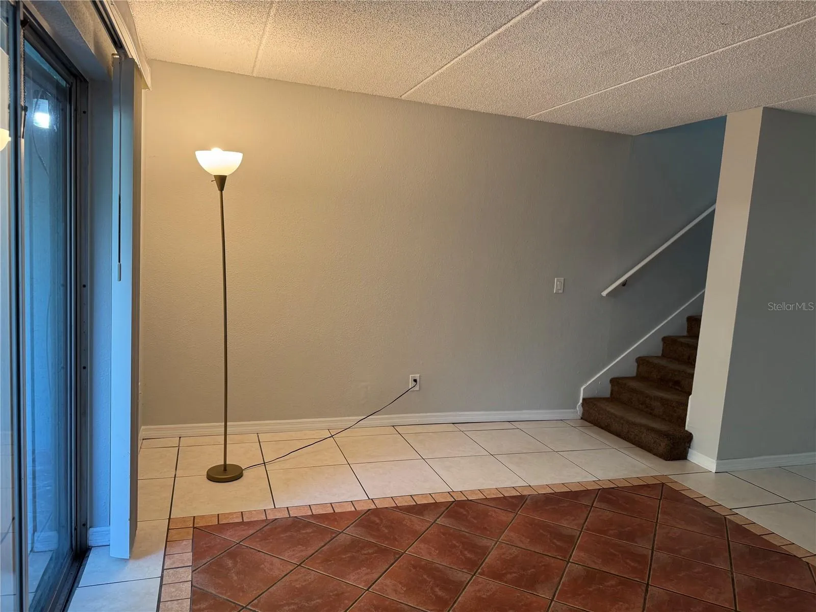 FROM REAR PATIO SLIDERS TO INTERIOR STAIRS TO 2ND FLOOR PRIVATE 2 BEDROOMS &amp; FULL BATH