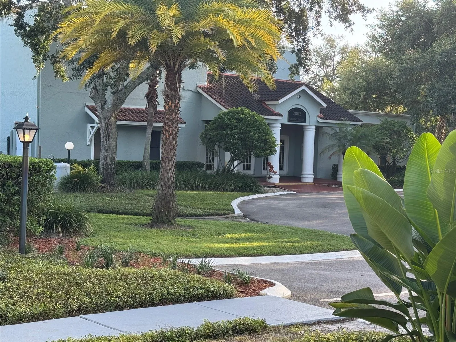 CLUBHOUSE VIEW FROM FRONT DOOR