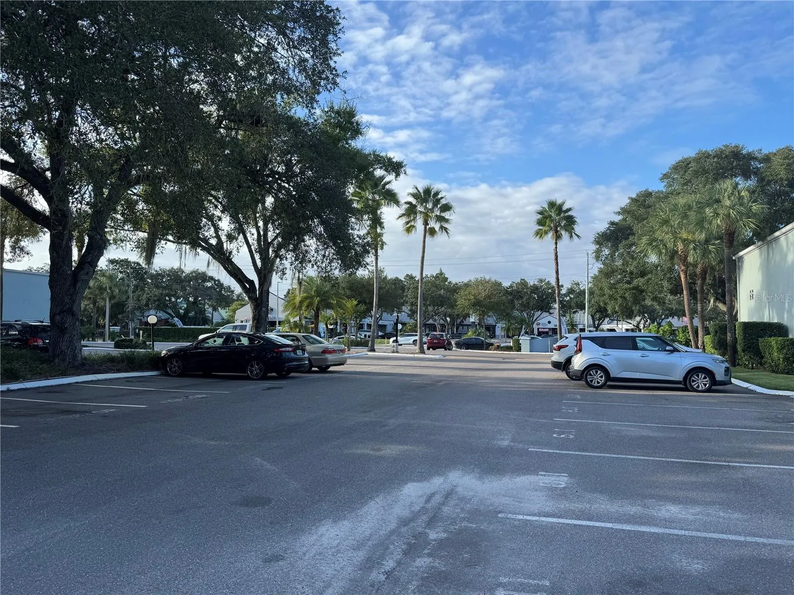 PARKING SPOT LOOKING NORTH TO MAIN COMMUNITY ENTRANCE