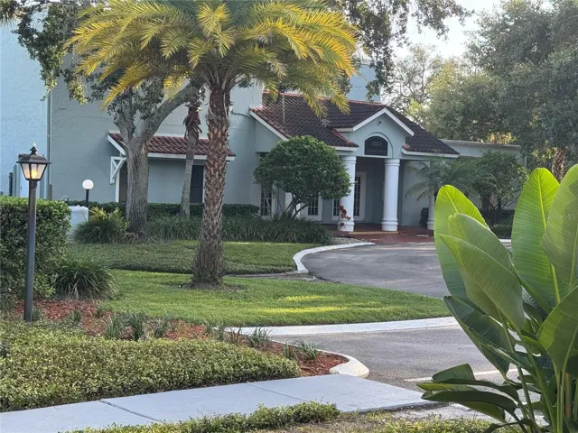 CLUBHOUSE VIEW FROM FRONT DOOR