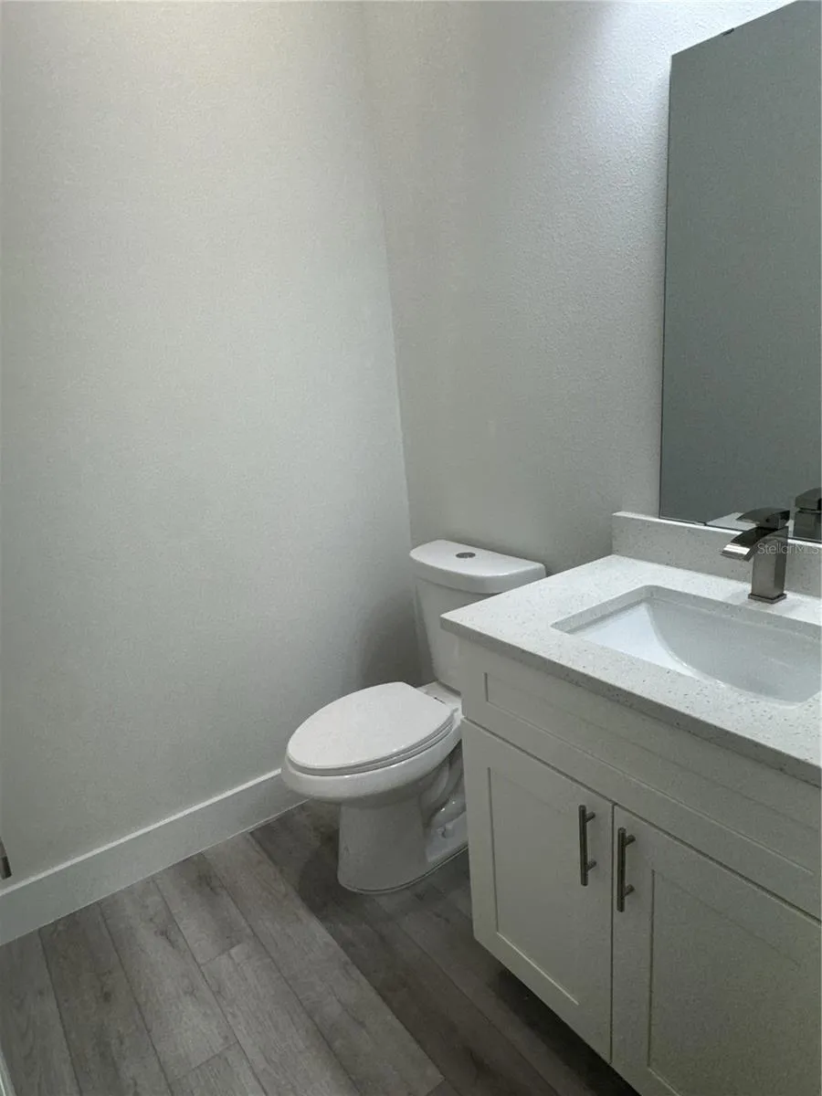 One-Half Bath next to Kitchen