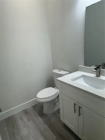 One-Half Bath next to Kitchen