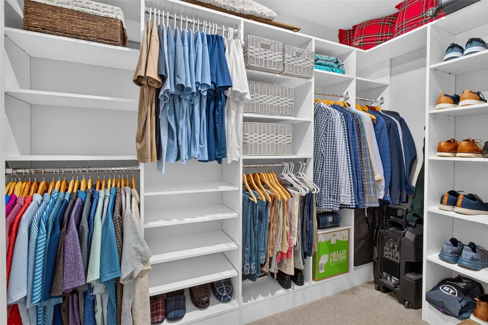 Primary Walk-In Closet