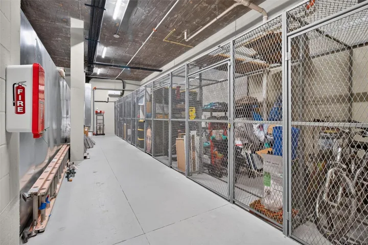 Designated Storage for each Unit