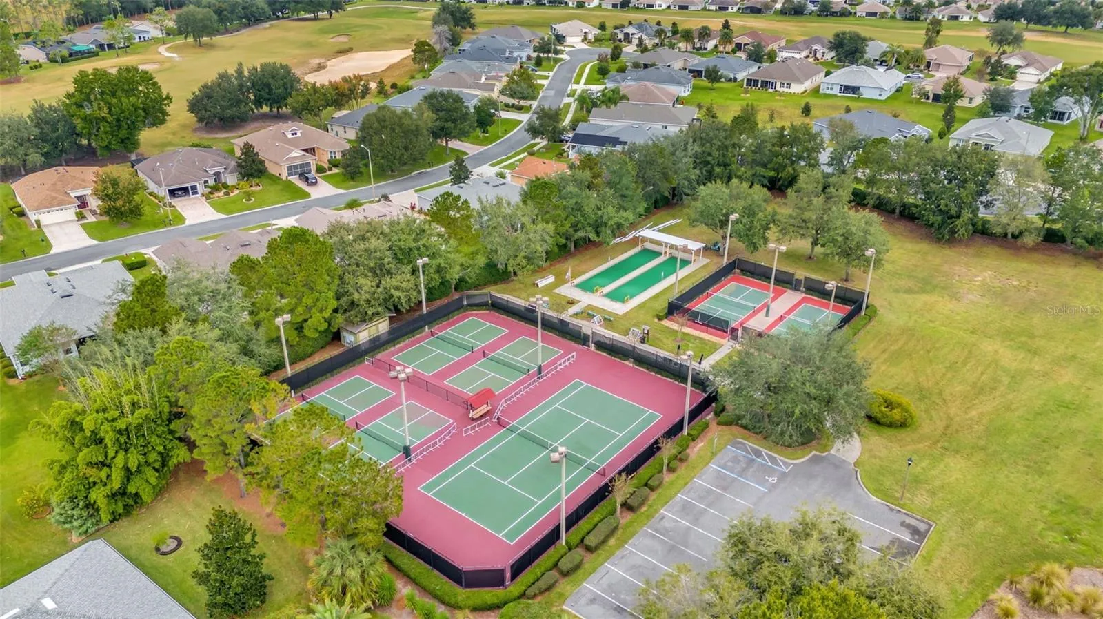 Aerial View of Arlington Ridge Outdoor Recreation