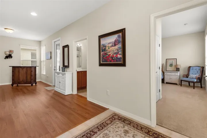 Entry Hall Leading to Flex Room and Second Bedroom