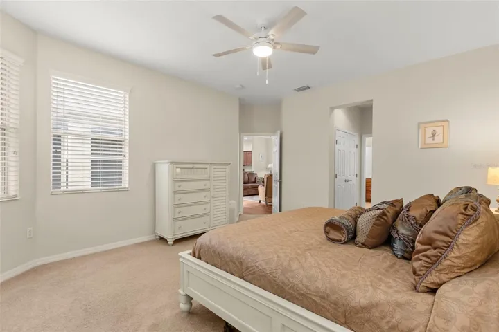 Spacious Primary Bedroom and Ensuite Access