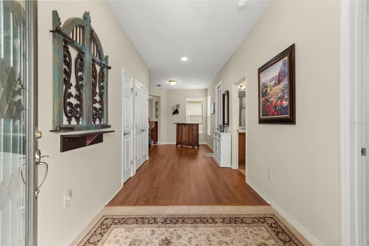 Entry Hall with Access to Flex Room