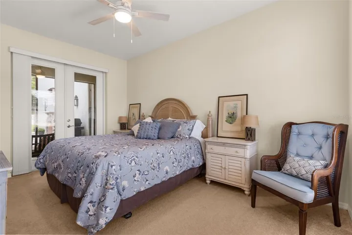 Second Bedroom with Private Access to Screened Lanai