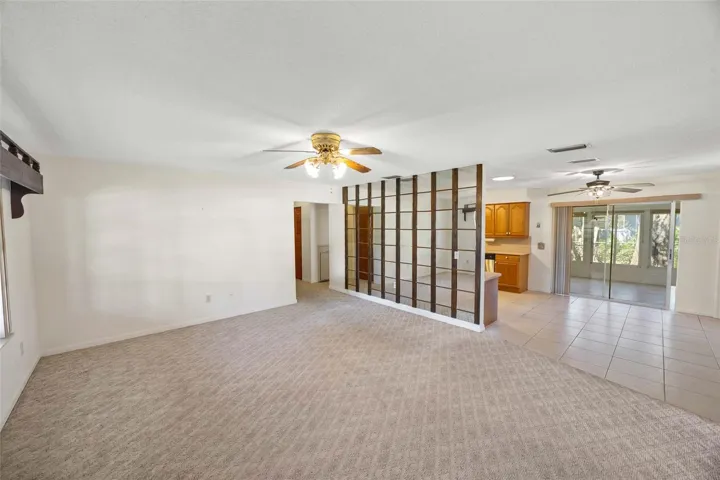 Living Room, virtually decluttered