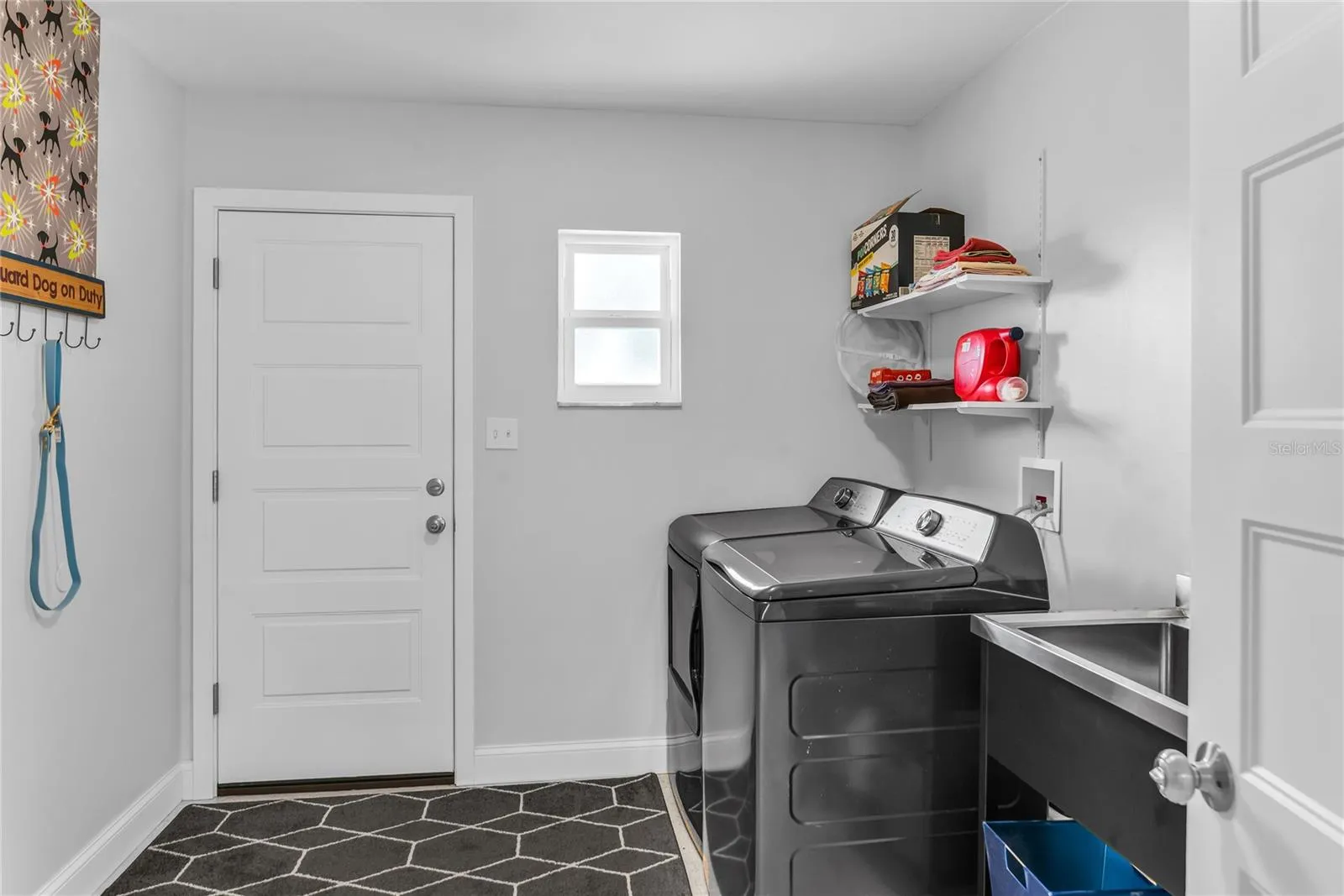 indoor laundry room