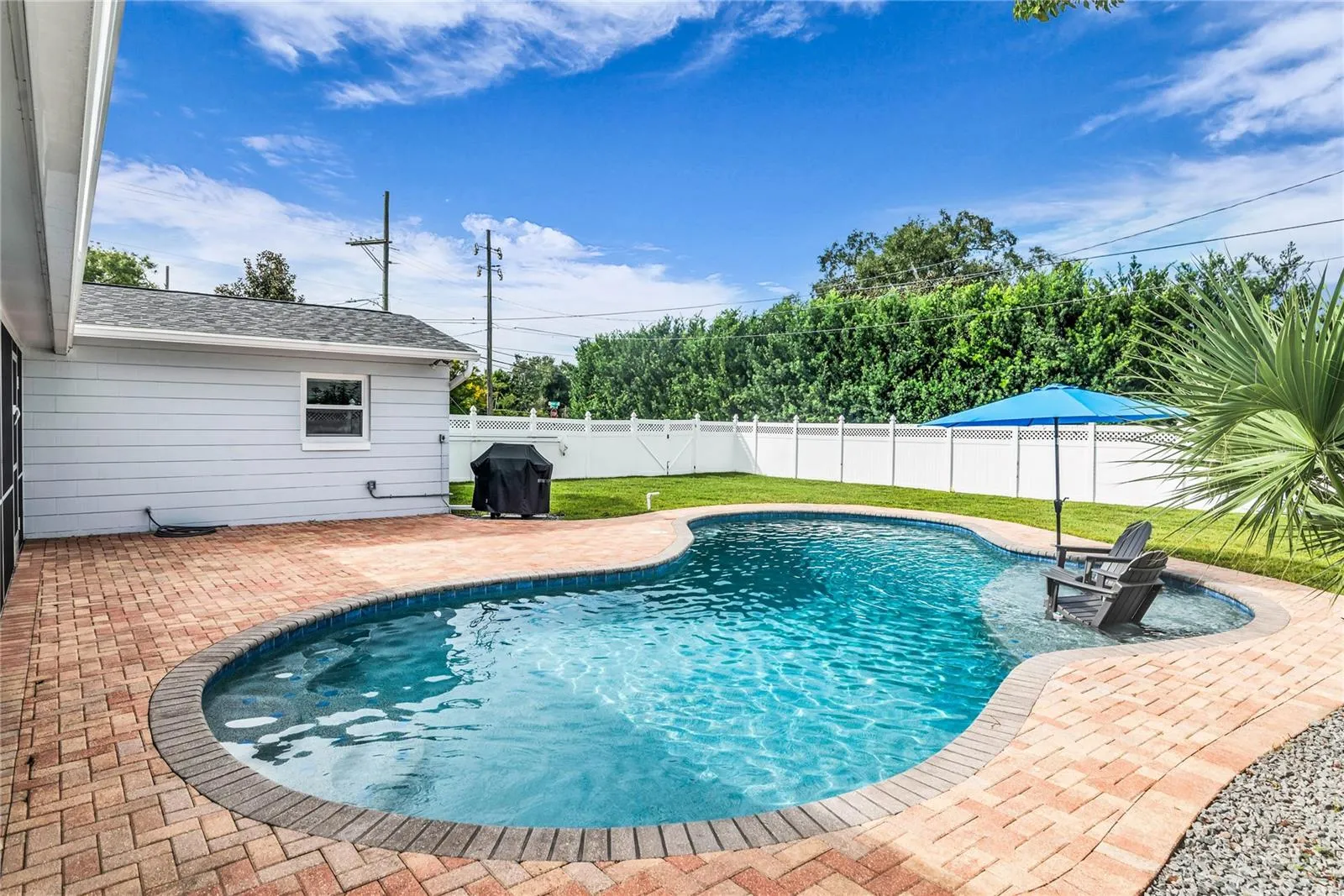 Fully remodeled pool