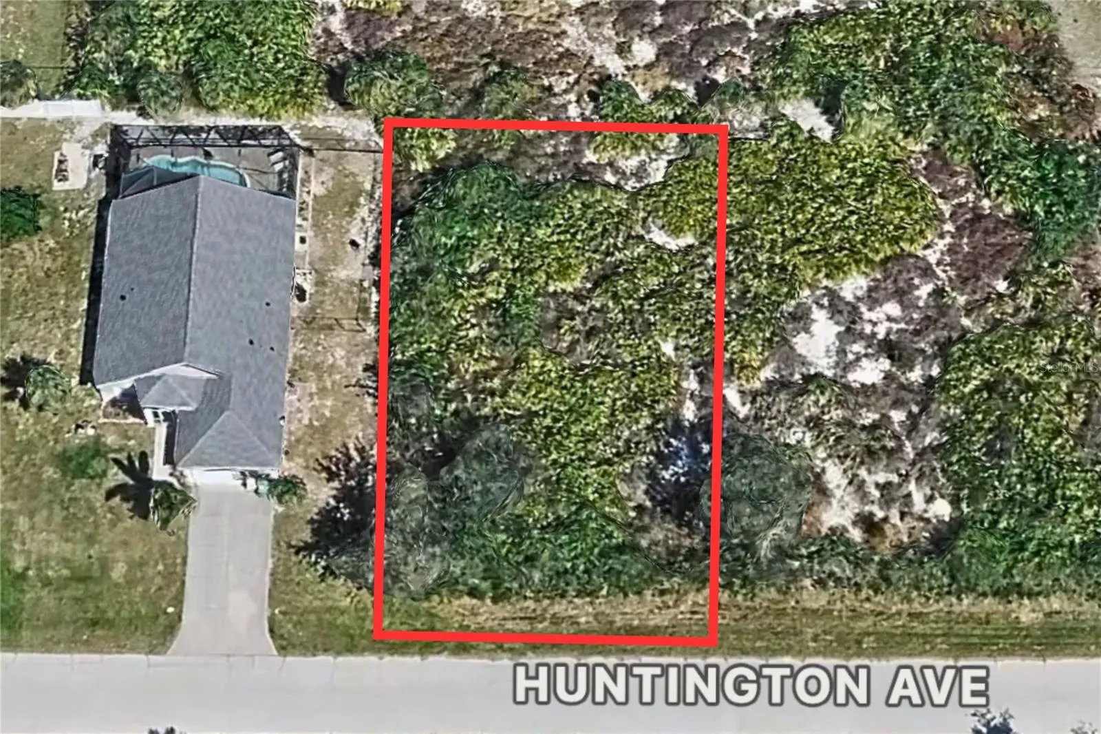 Aerial View of Lot