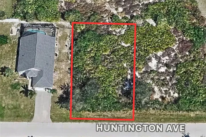 Aerial View of Lot