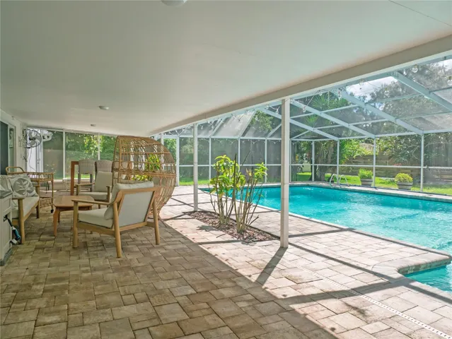 Covered Screened in Patio